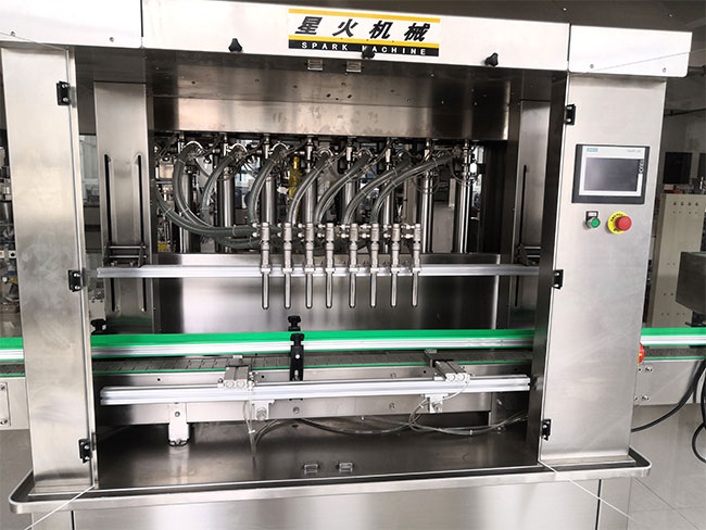 星火自動灌裝機(jī)設(shè)備展示